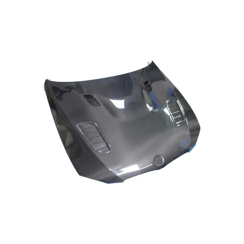 For 2006-2010 Carbon Fiber  E92 Hood V-Shape Engine Cover for  3 Series Front Hood Cover